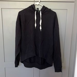 {Wild Fable}Woman’s Sz S Black Long Sleeve Light Weight Hoodie